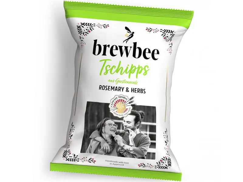 brewbee brewbee Tschipps Rosemary and Herbs 90 g brewbee brewbee Tschipps Rosemary and Herbs 90 g