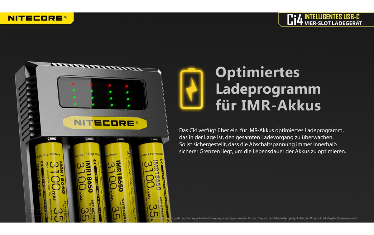 Nitecore Ladegerät Ci4