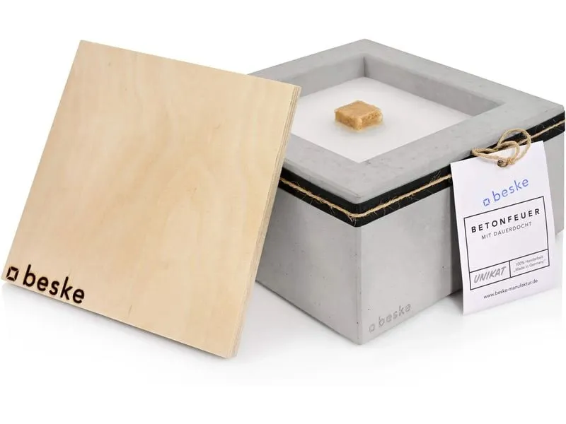 Beske Betonfeuer Kula' 20 x 20 x 11 cm Beske Betonfeuer Kula' 20 x 20 x 11 cm