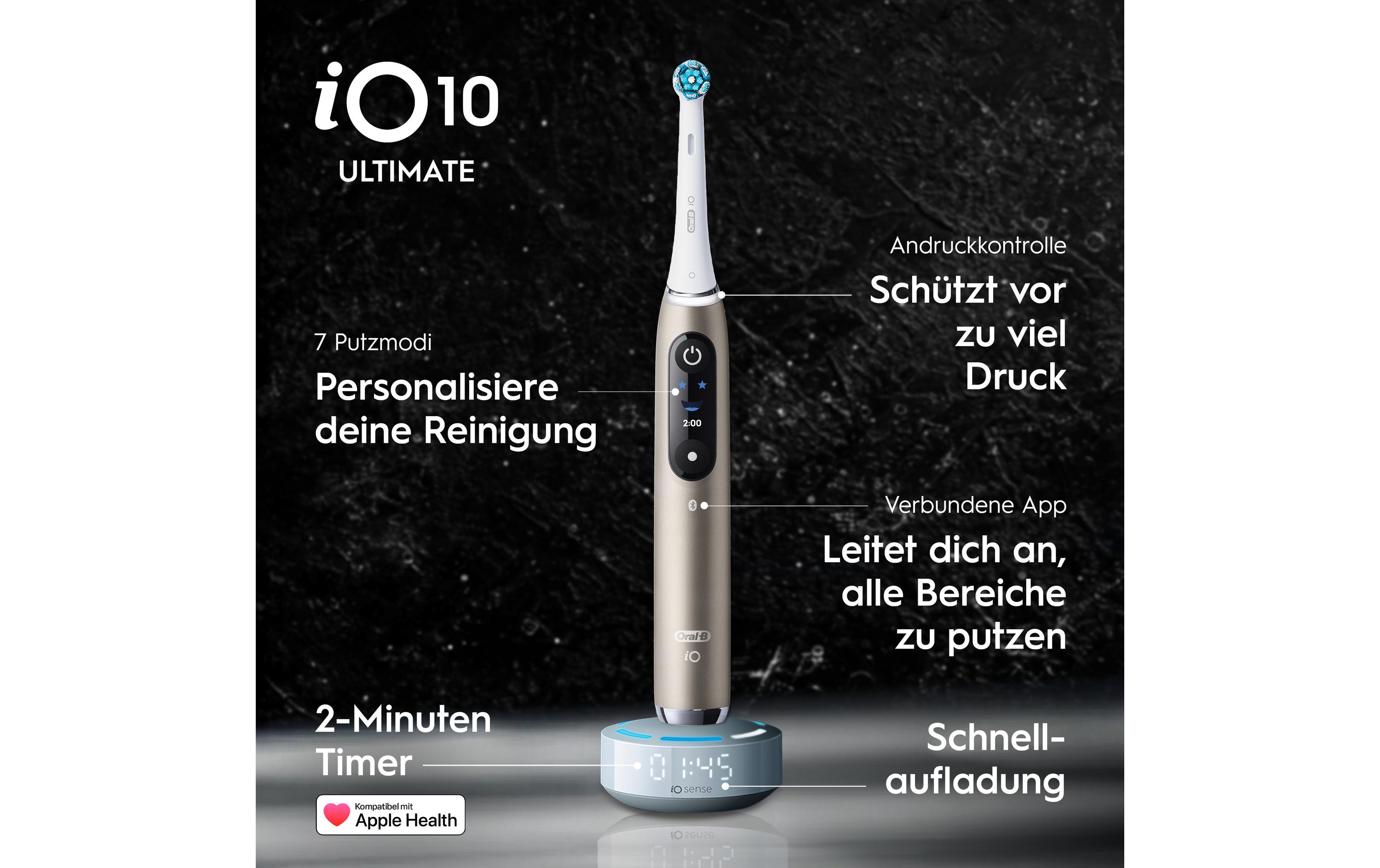 Oral-B Rotationszahnbürste iO Series 10 Eclipse Gold