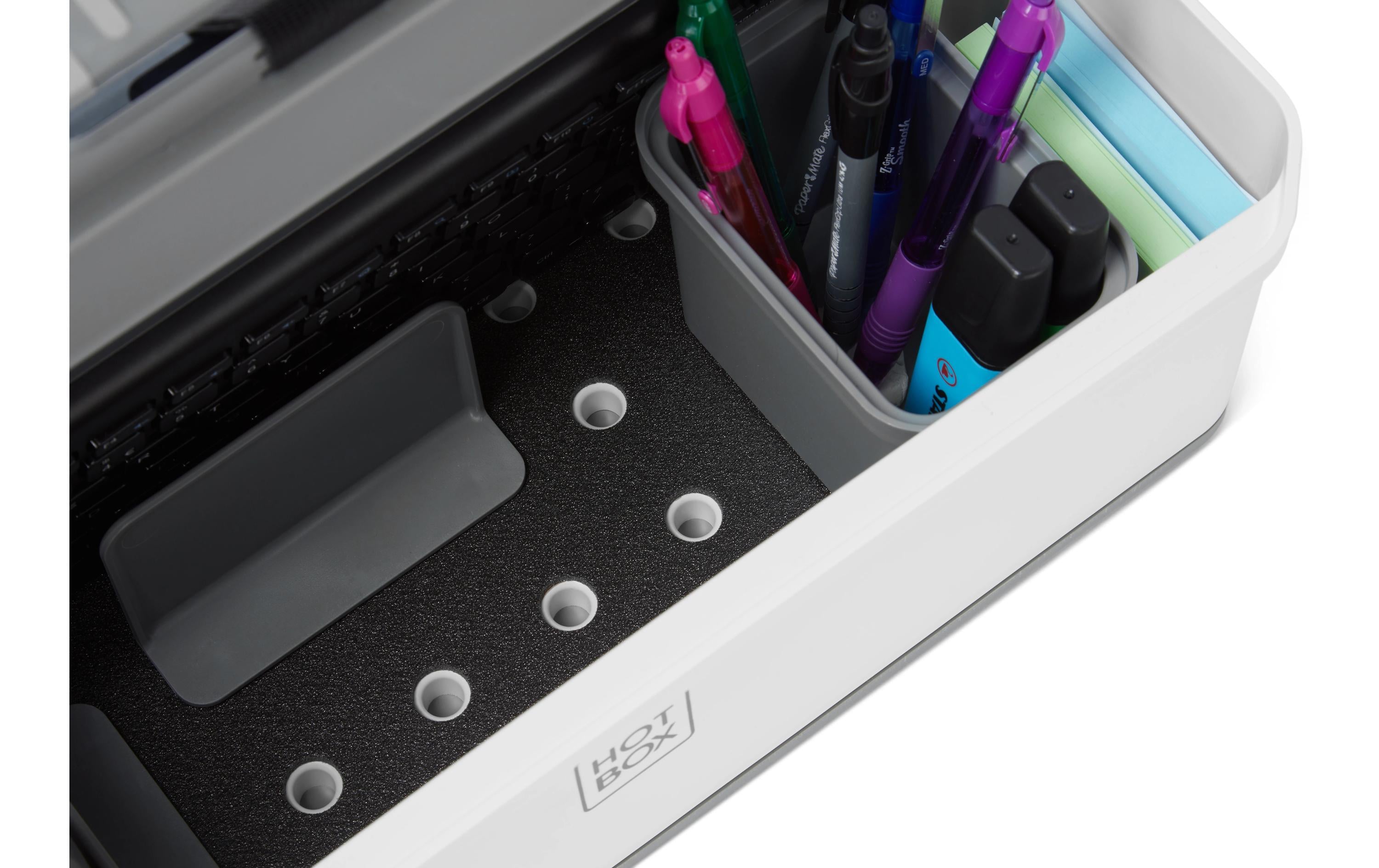 Hotbox Schreibtisch Organizer Hotbox 4 Weiss