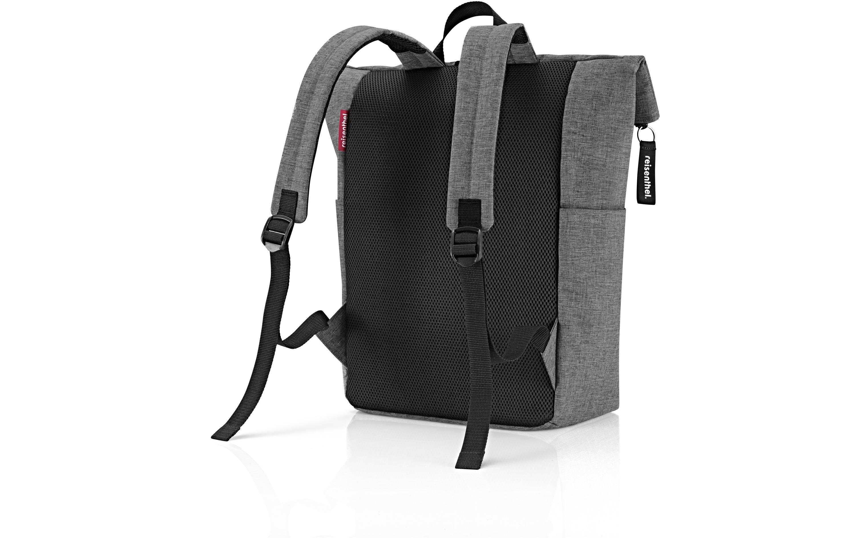 Reisenthel Freizeitrucksack Rolltop Backpack Twist Silver Reisenthel Freizeitrucksack Rolltop Backpack Twist Silver