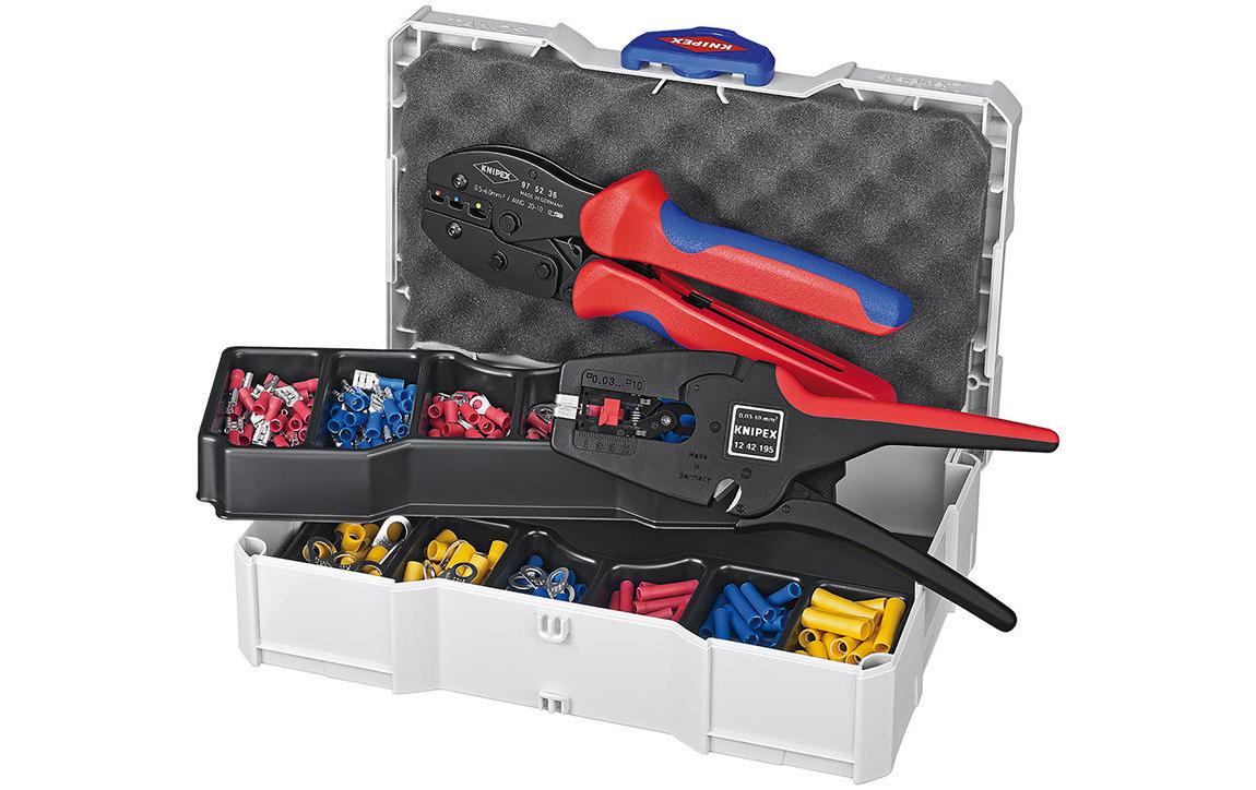 Knipex Crimp-Sortiment für Kabelverbinder