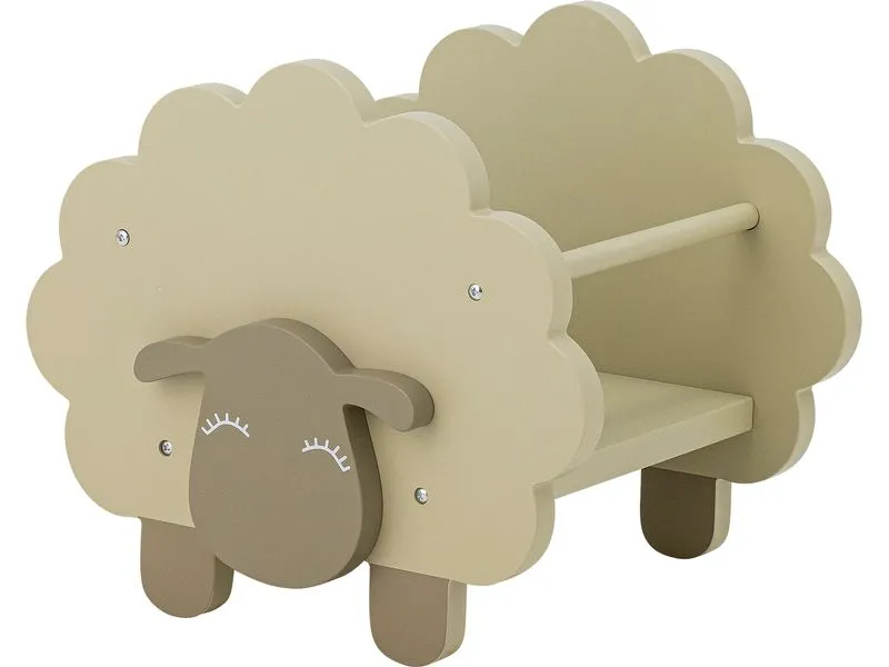 Bloomingville Bücherregal Dolly Schaf Grau, MDF
