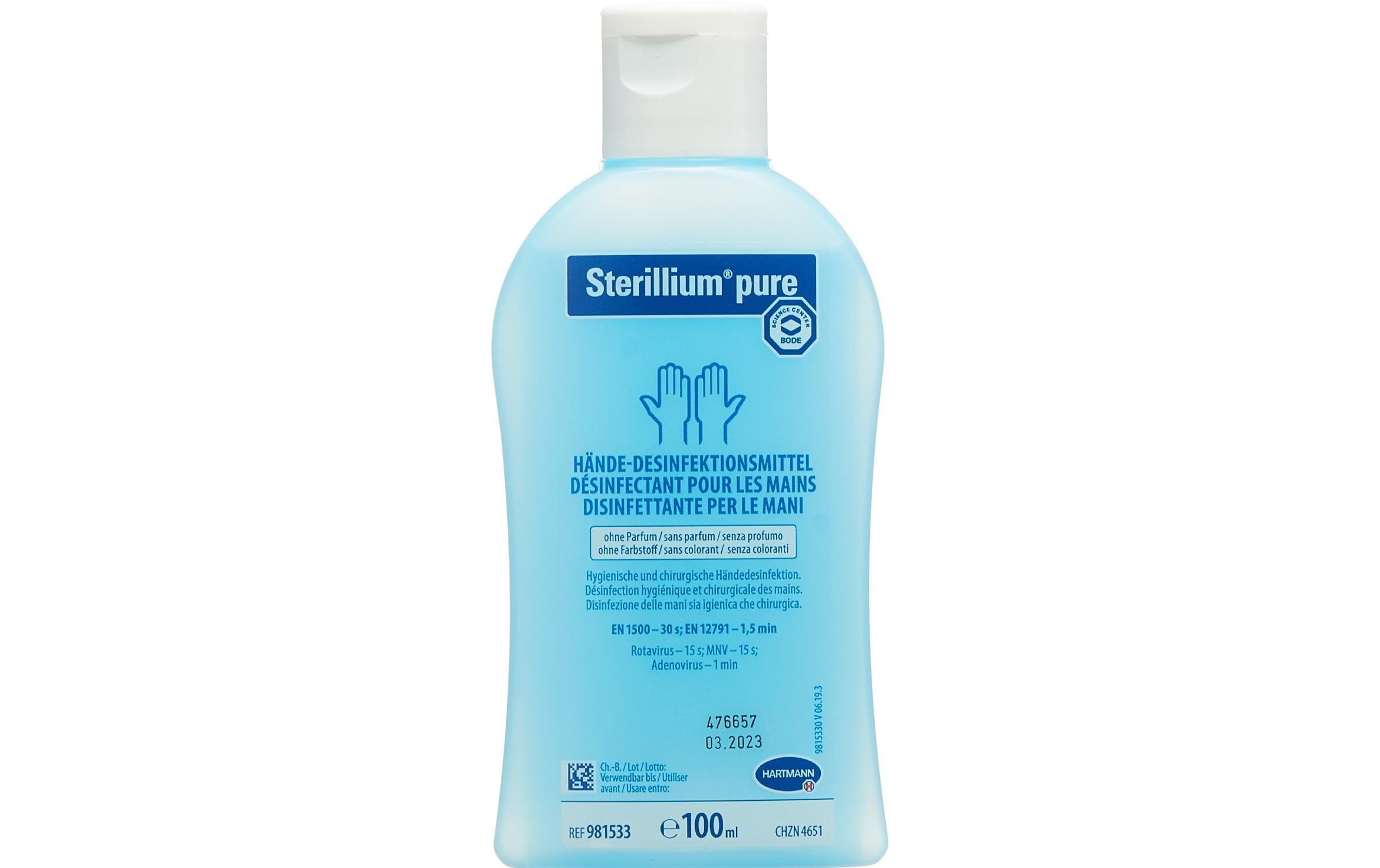 Sterillium Desinfektionsmittel Pure Hände 100 ml