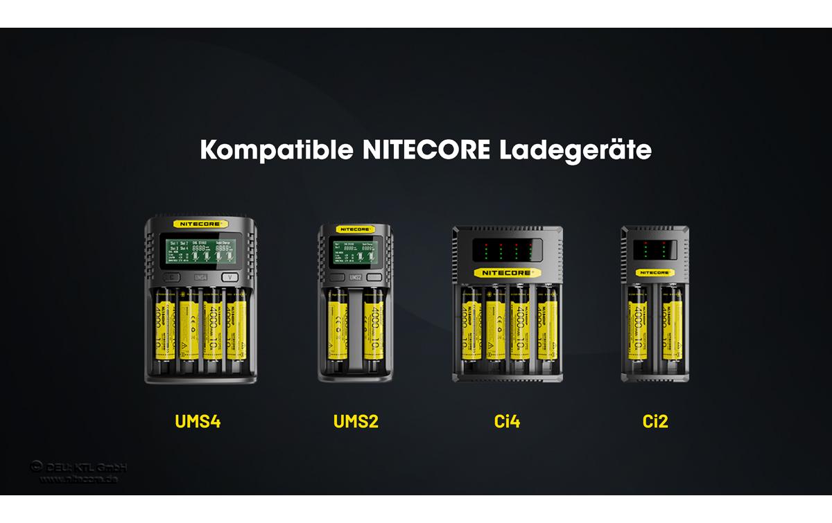 Nitecore Akku NL1840HP 4000 mAh