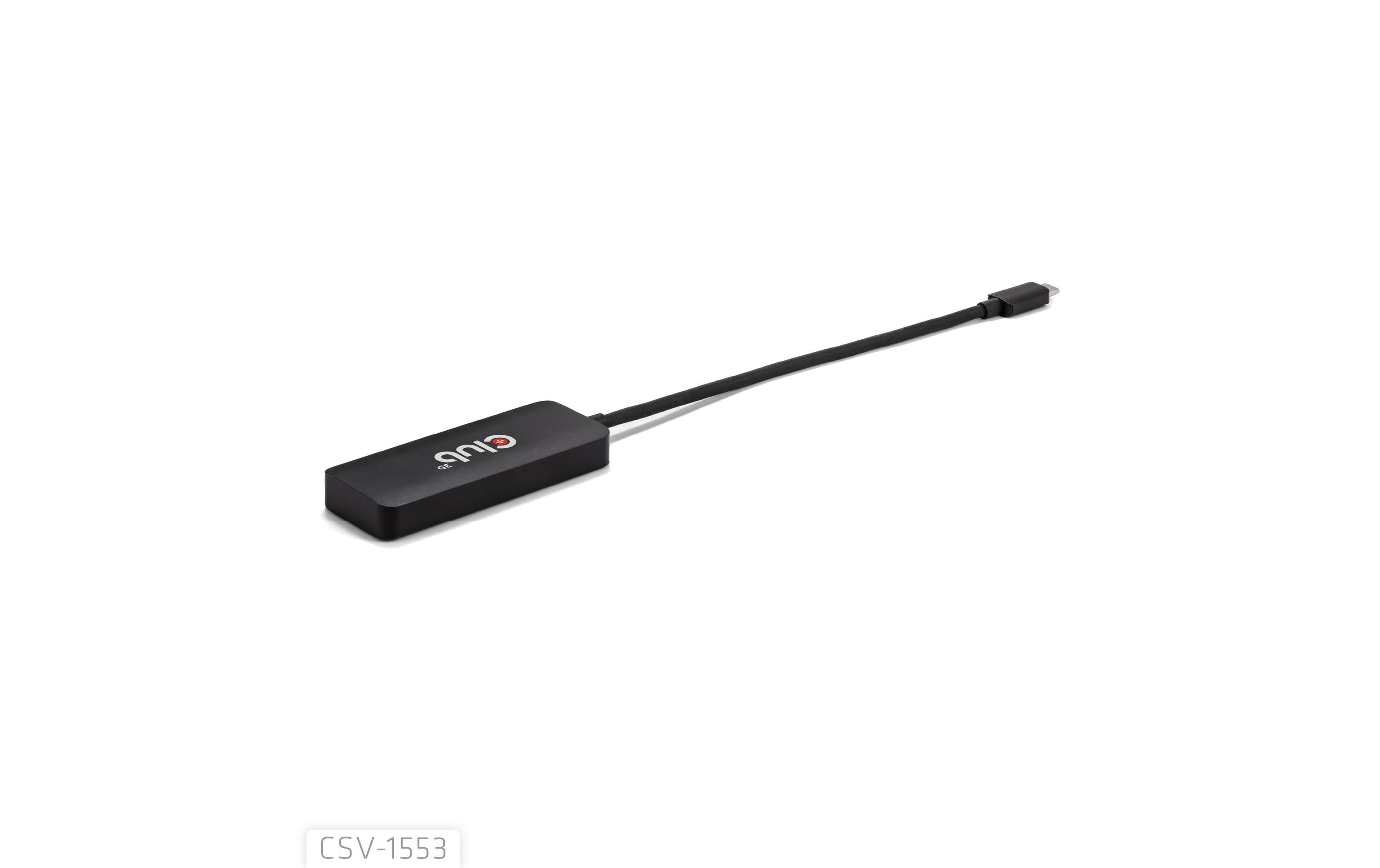 Club 3D Adapterkabel CSV-1553 MST Hub USB Type-C - DisplayPort