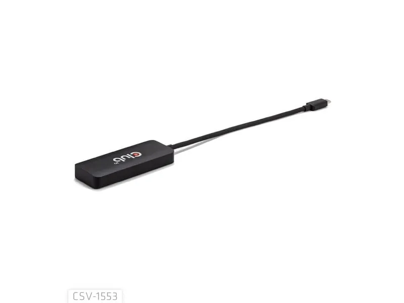 Club 3D Adapterkabel CSV-1553 MST Hub USB Type-C - DisplayPort Club 3D Adapterkabel CSV-1553 MST Hub USB Type-C - DisplayPort