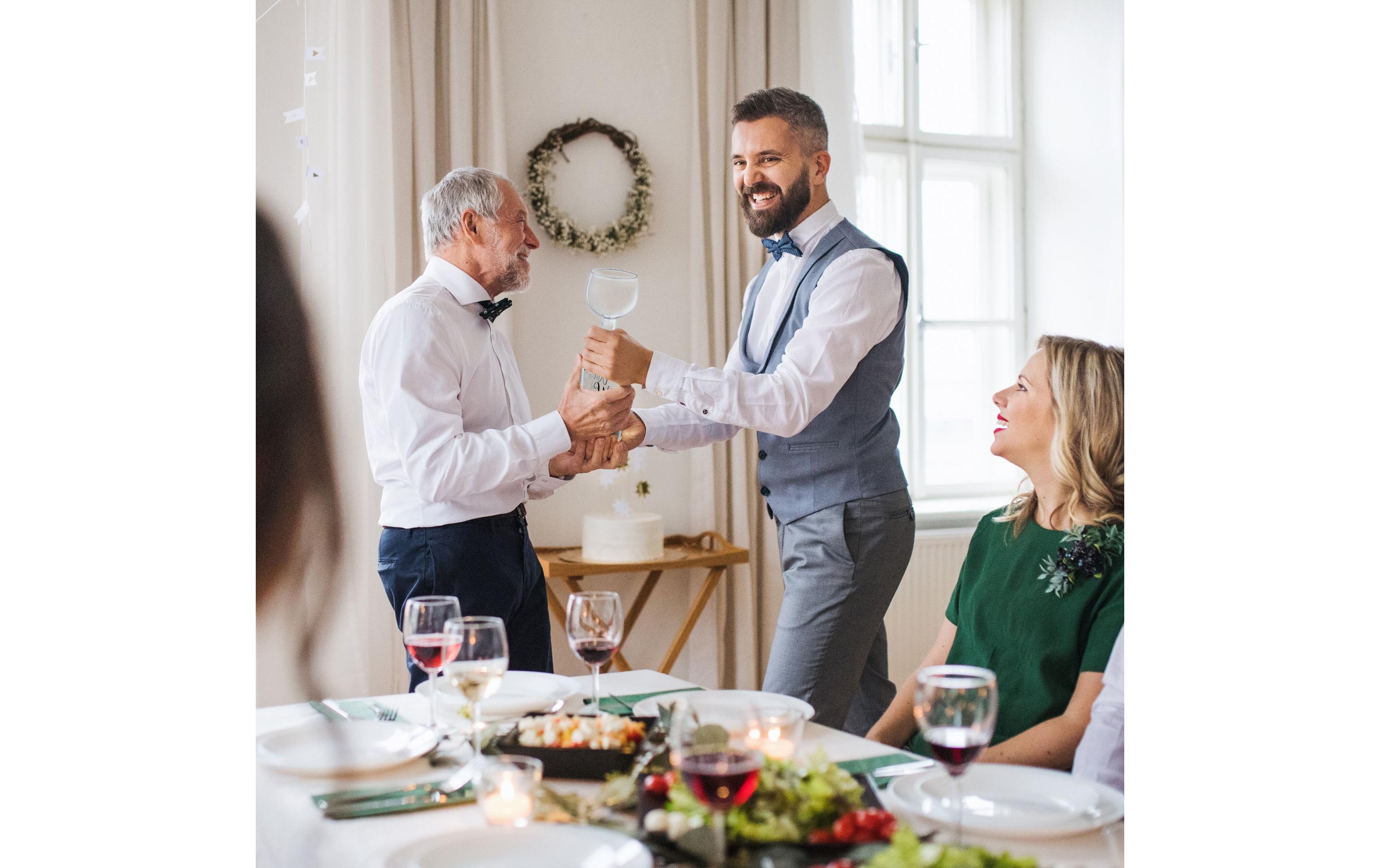 relaxdays Universal Weinglas Wine not 750 ml, 1 Stück, Transparent