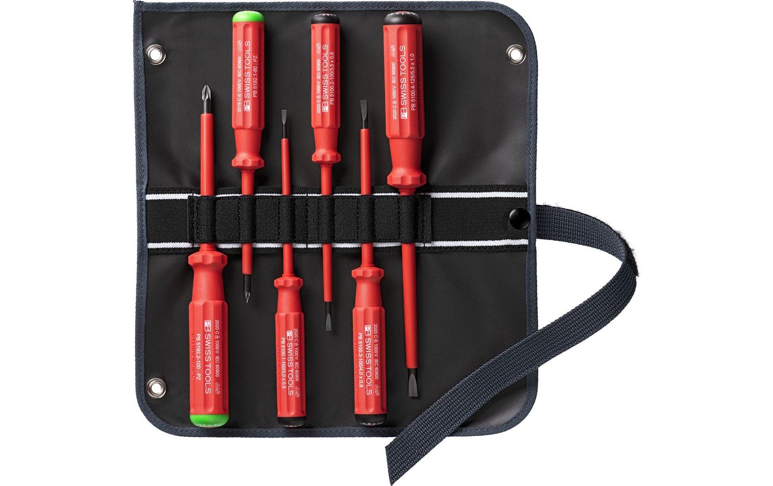 PB Swiss Tools Schraubenzieher-Set Classic VDE PB 5543 6-teilig PB Swiss Tools Schraubenzieher-Set Classic VDE PB 5543 6-teilig