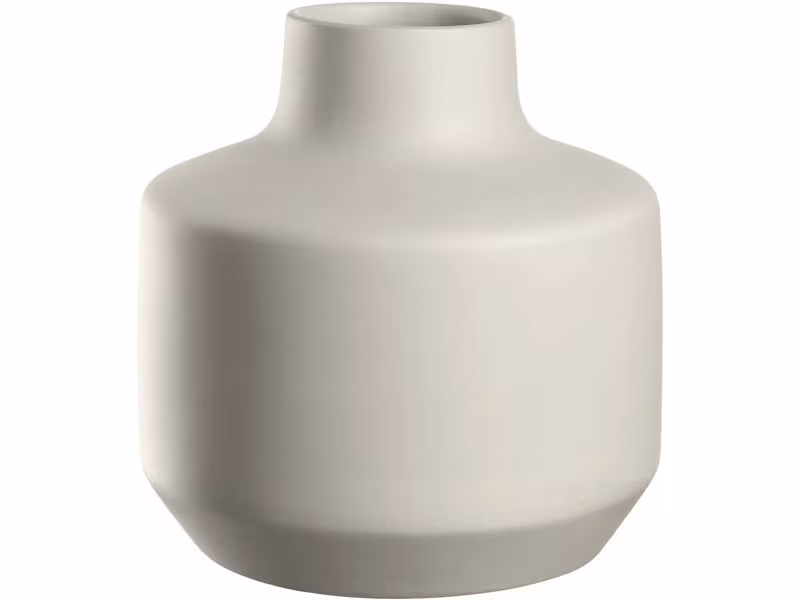 Leonardo Vase Milano 22 cm, Crème