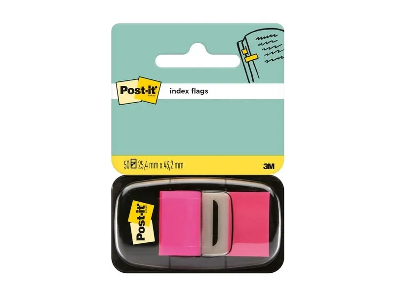 Post-it Page Marker Post-it Index Pink, 50 Stück Post-it Page Marker Post-it Index Pink, 50 Stück