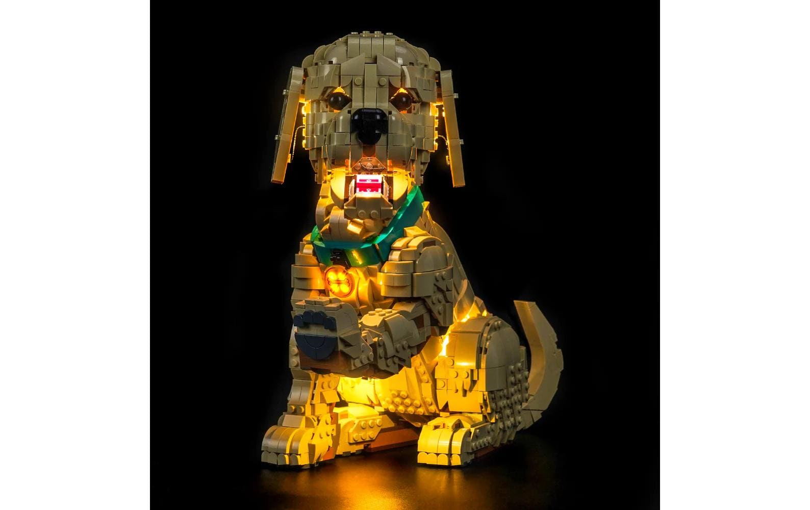 BrickBling LED-Licht-Set für LEGO® 11384 Golden Retriever Welpe