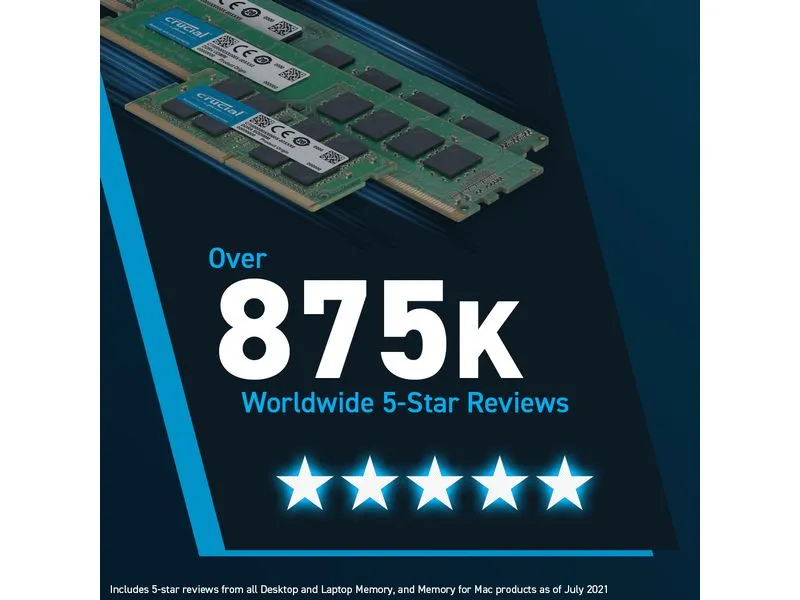 Crucial SO-DDR5-RAM CT32G56C46S5 5600 MHz 1x 32 GB