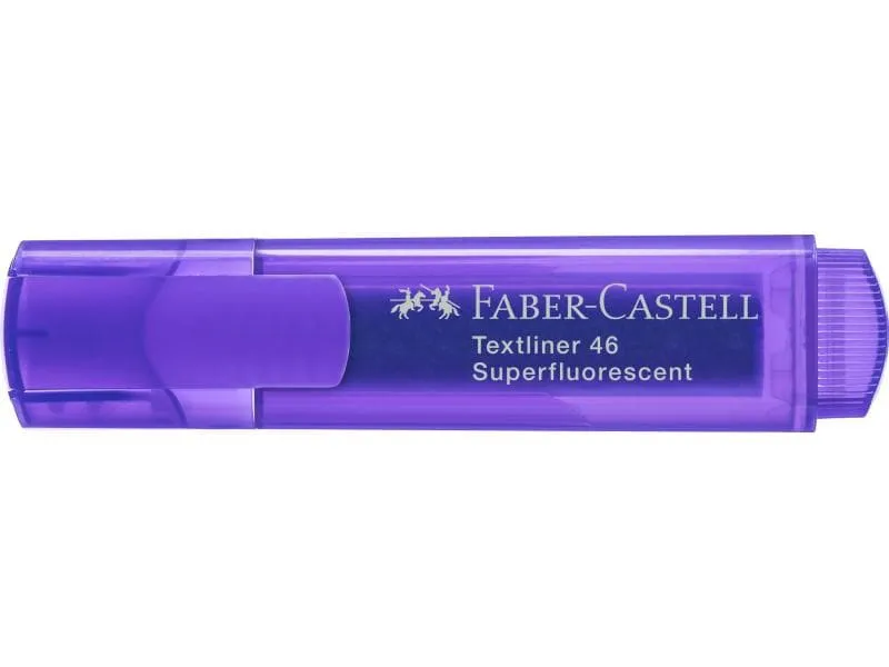 Faber-Castell Textmarker 1546 superfluorescent Violett Faber-Castell Textmarker 1546 superfluorescent Violett