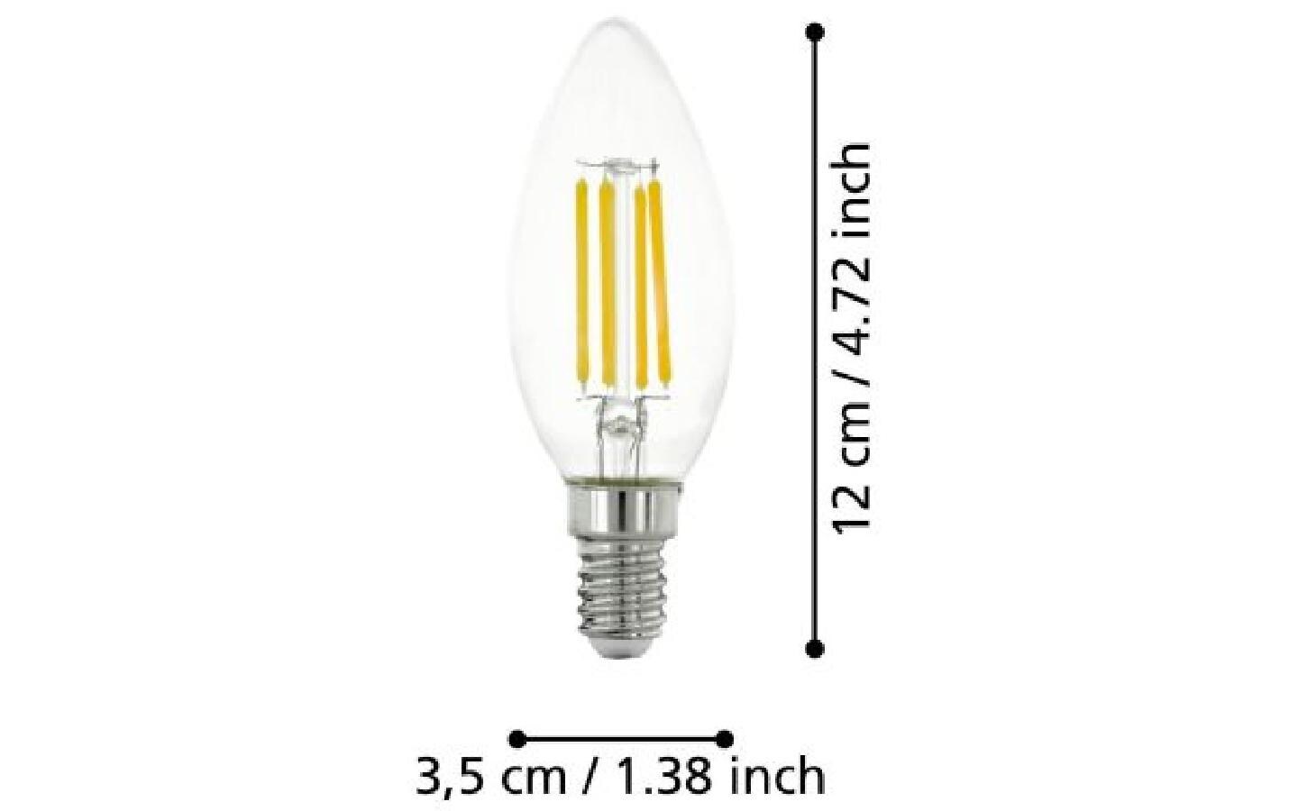 EGLO Leuchten Lampe 4 W E14 Warmweiss