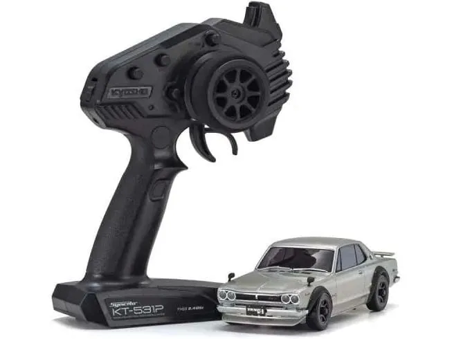 Kyosho MINI-Z MR-04 Skyline 2000GT-R, Silber ARTR, 1:27 Kyosho MINI-Z MR-04 Skyline 2000GT-R, Silber ARTR, 1:27