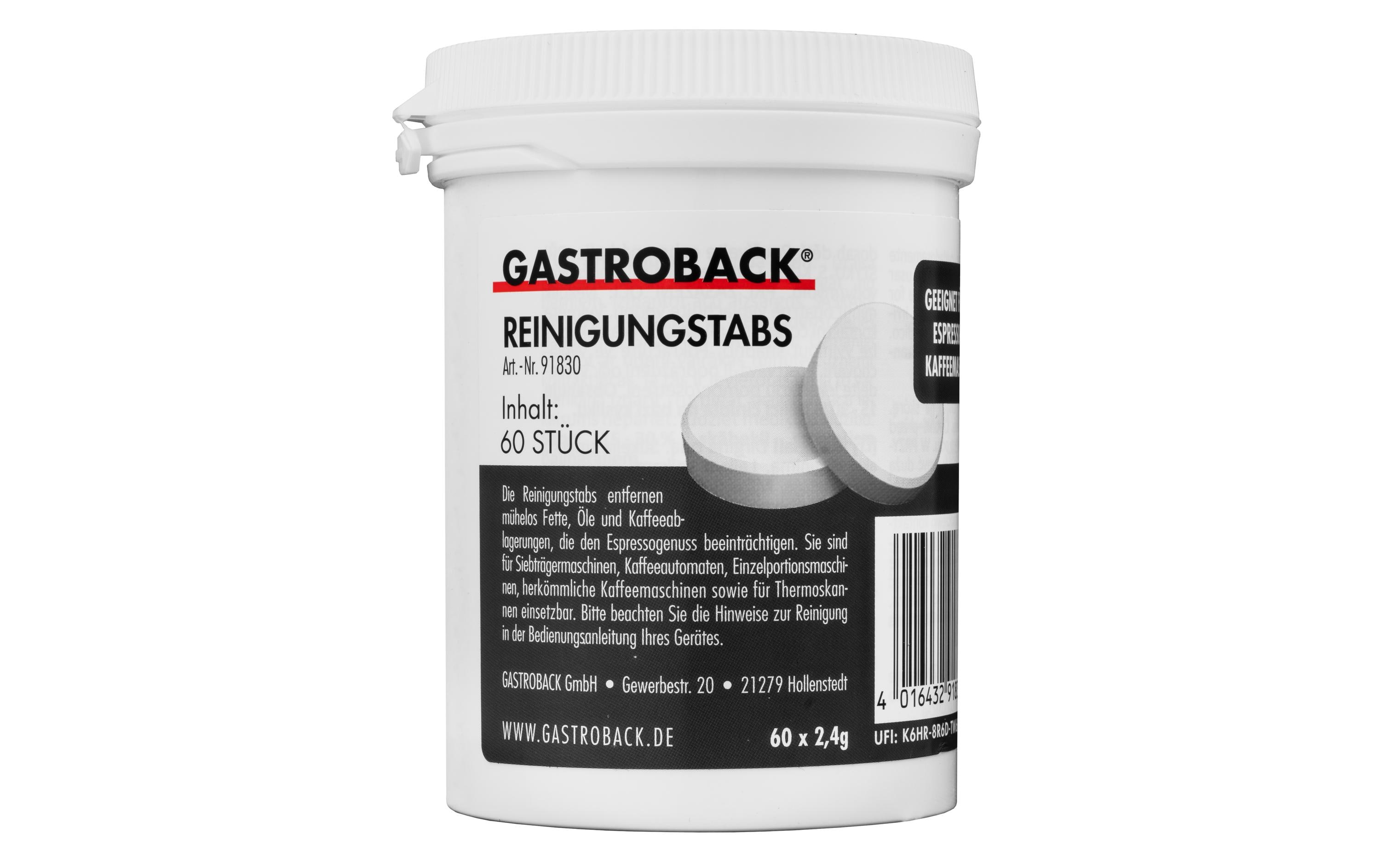 Gastroback Reinigungstabletten 91830, 60 Stück