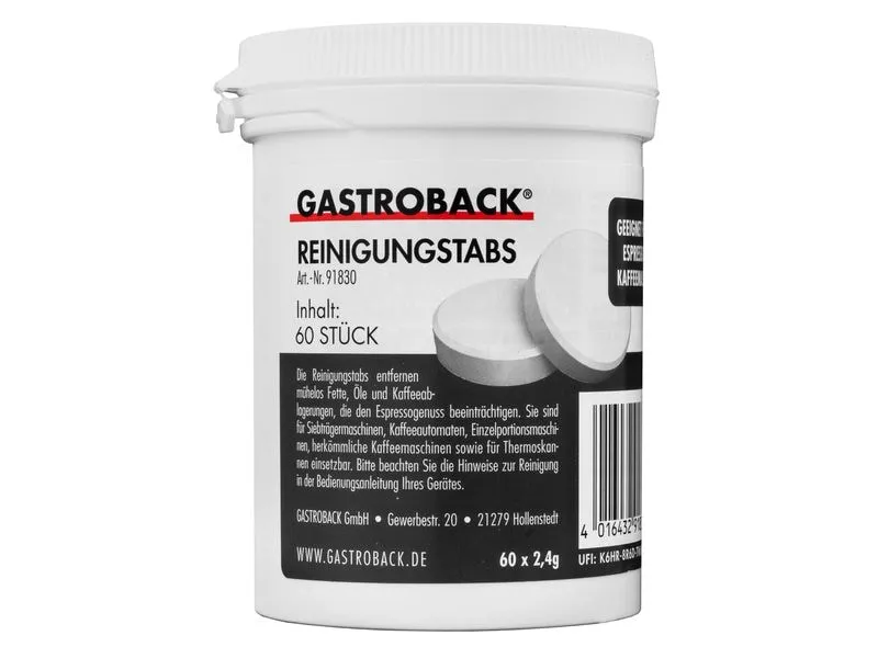 Gastroback Reinigungstabletten 91830, 60 Stück