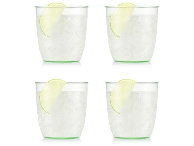 Bodum Outdoor-Becher Kvadrant 200 ml, Grün, 4 Stück Bodum Outdoor-Becher Kvadrant 200 ml, Grün, 4 Stück
