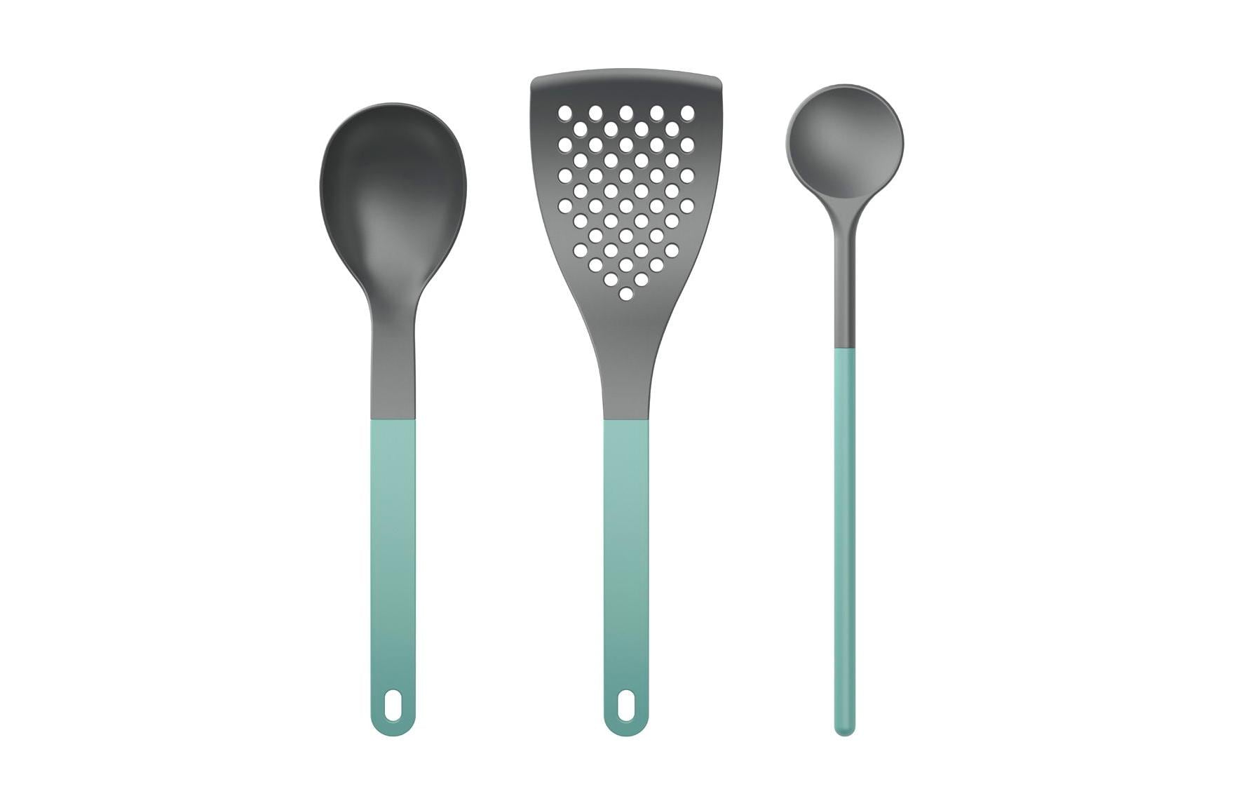 Rosti Küchenhelfer-Set Optima 3-tlg. Nylon Nordic Grün Grün