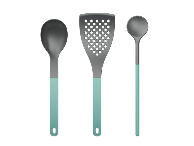 Rosti Küchenhelfer-Set Optima 3-tlg. Nylon Nordic Grün Grün Rosti Küchenhelfer-Set Optima 3-tlg. Nylon Nordic Grün Grün