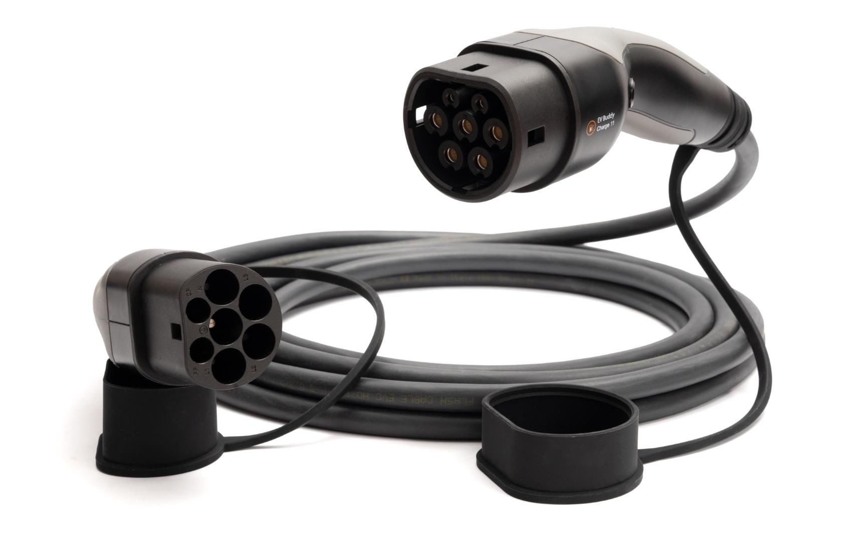 EV Buddy Ladekabel Charge 11 Tesla Edition Typ 2 11 kW, 6 m EV Buddy Ladekabel Charge 11 Tesla Edition Typ 2 11 kW, 6 m