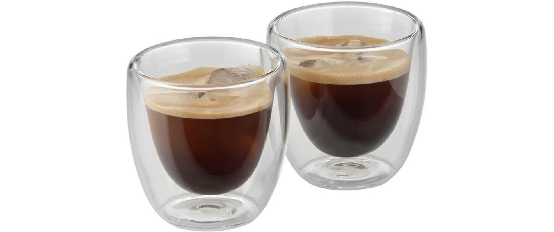 WMF Espressotasse Kult 200 ml, 2 Stück, Transparent