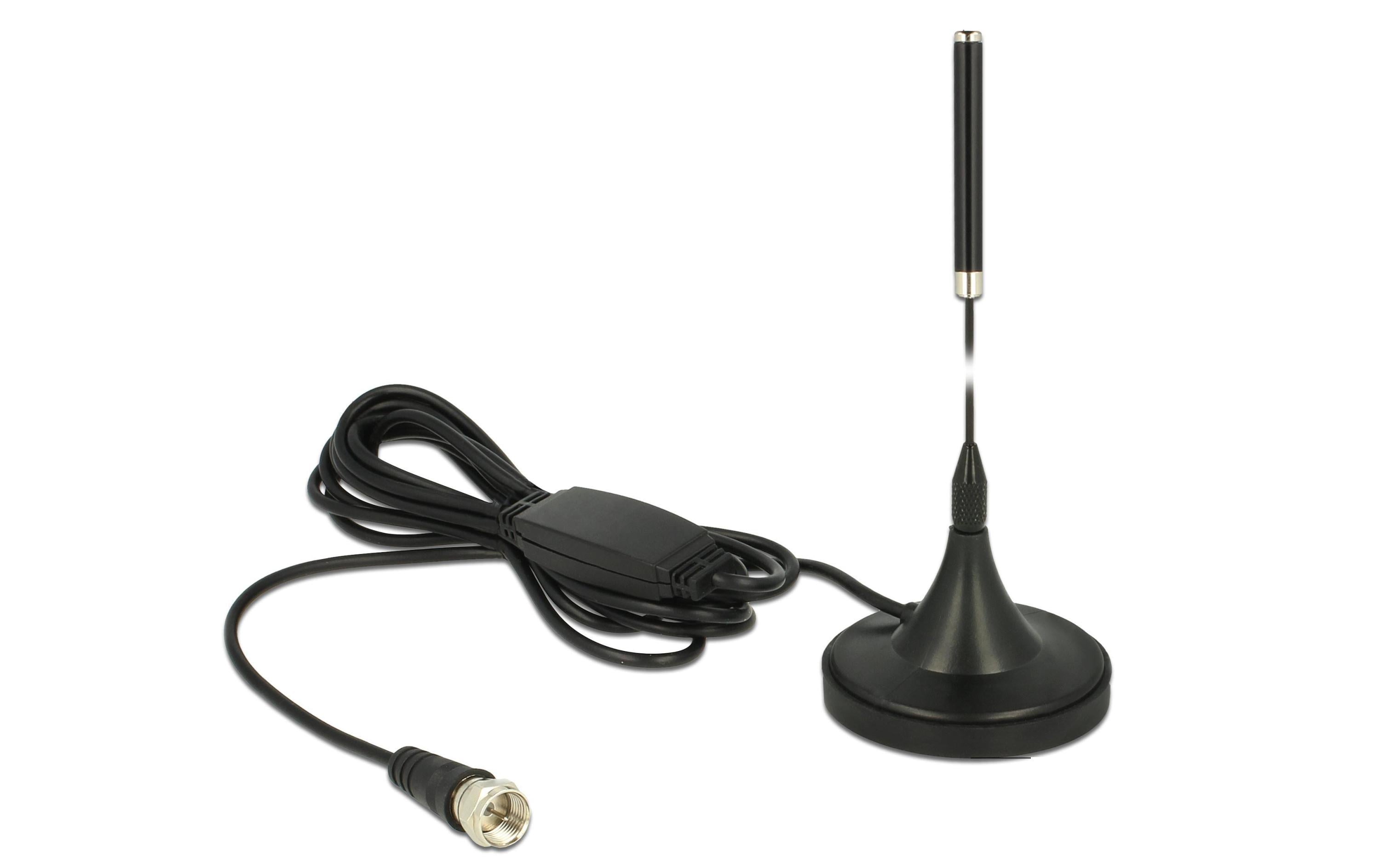Delock DAB+-Antenne 174 - 240 MHz F-Type 21 dBi Rundstrahl Delock DAB+-Antenne 174 - 240 MHz F-Type 21 dBi Rundstrahl