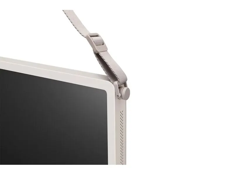 LG StanbyMe 2 Trageriemen und Wandhalterung Grau