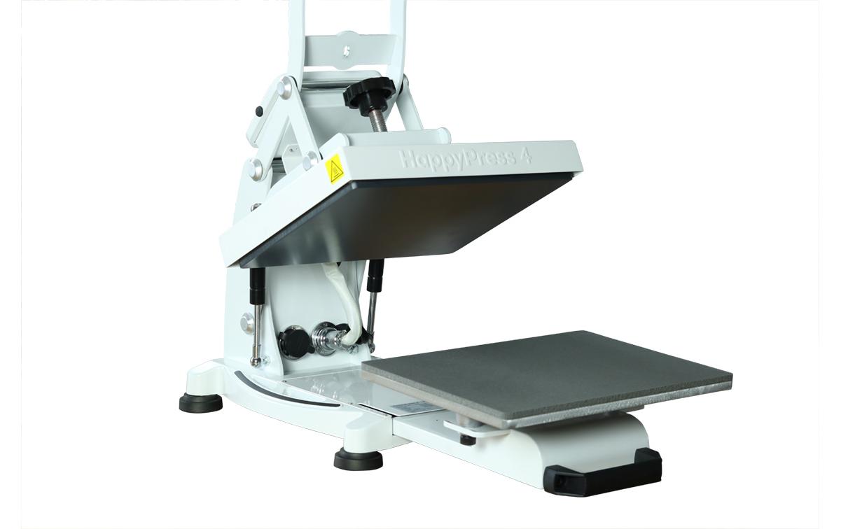 Happy Fabric Transferpresse HappyPress 4, A4 Weiss, Auto-open