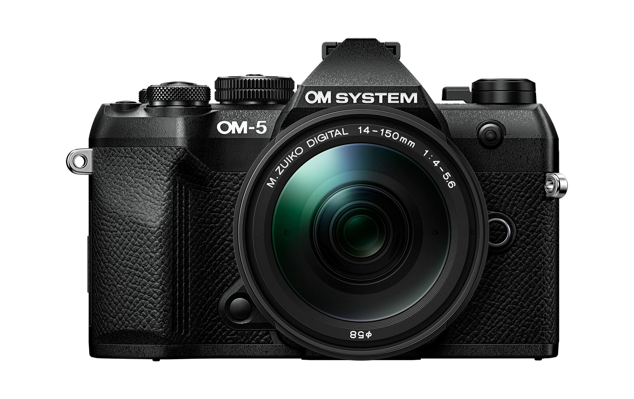 OM-System Fotokamera OM-5 II M.Zuiko Digital 14-150mm Kit Schwarz