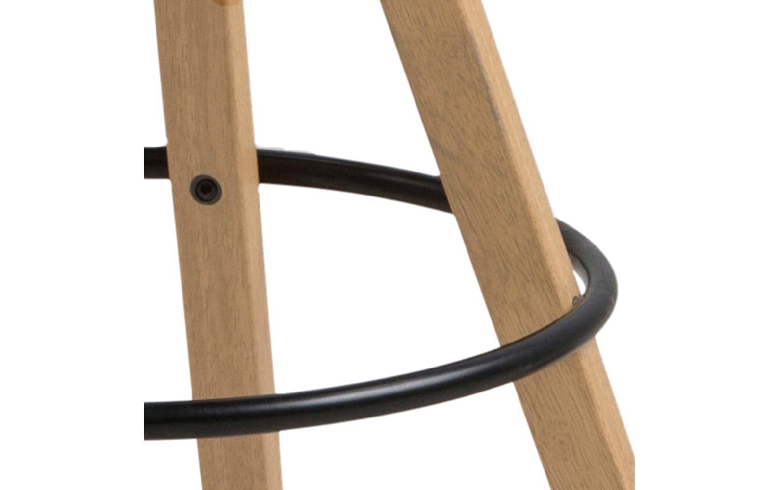 AC Design Barhocker Dima, 2 Stück, 48.5 x 111.5 cm, Hellgrau