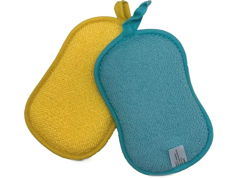 Livington Everclean Geschirrschwamm Duo Sponge 16 x 9.5 x 1.5 cm, 5 Stück Livington Everclean Geschirrschwamm Duo Sponge 16 x 9.5 x 1.5 cm, 5 Stück