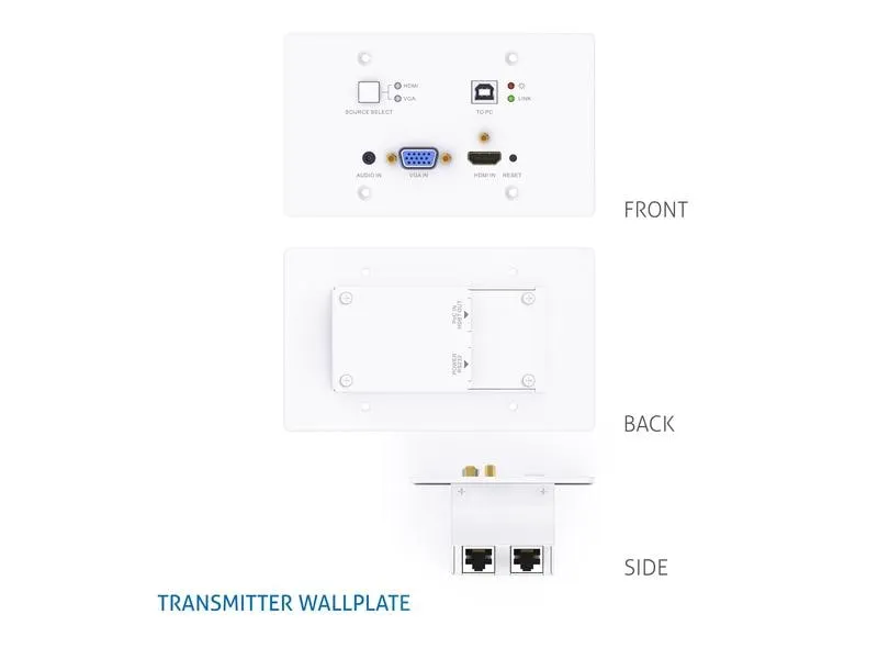 PureTools AV-Verteilungssystem PT-PK100 HDMI, VGA, HDBaseT