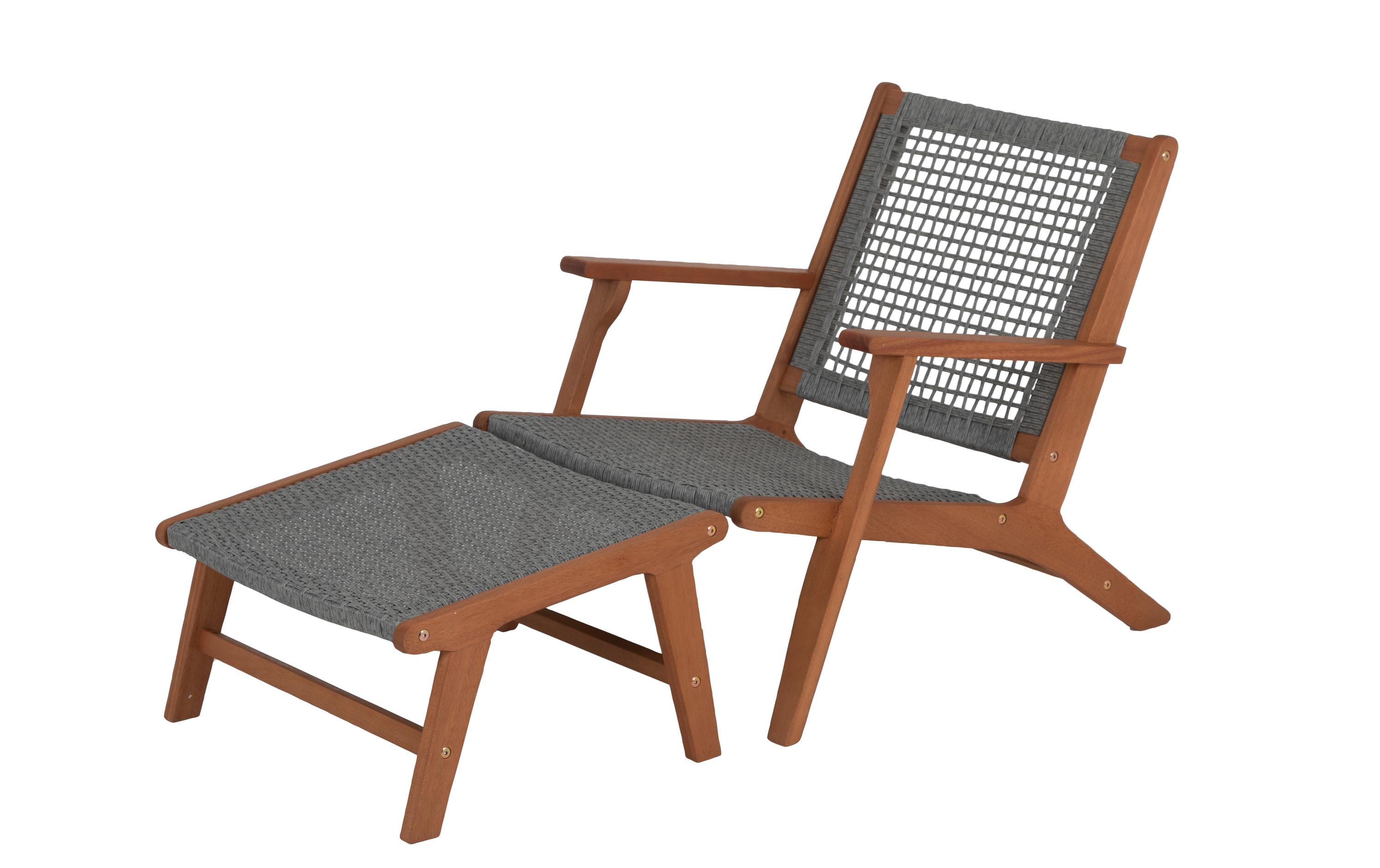 Acamp Bankgog Gartensessel Grau/Braun Acamp Bankgog Gartensessel Grau/Braun