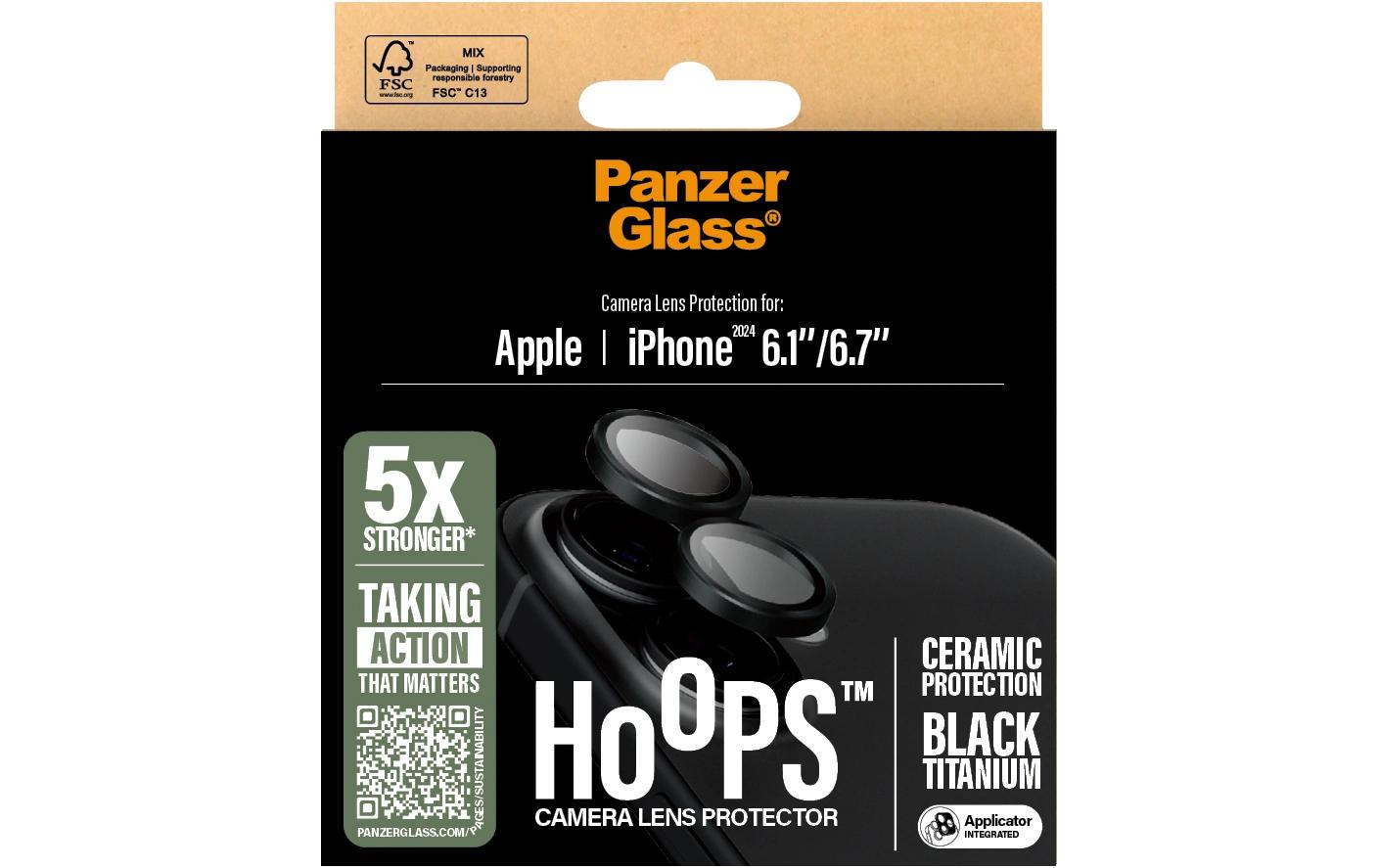 Panzerglass PicturePerfect Kameraschutz iPhone 16 und 16 Plus