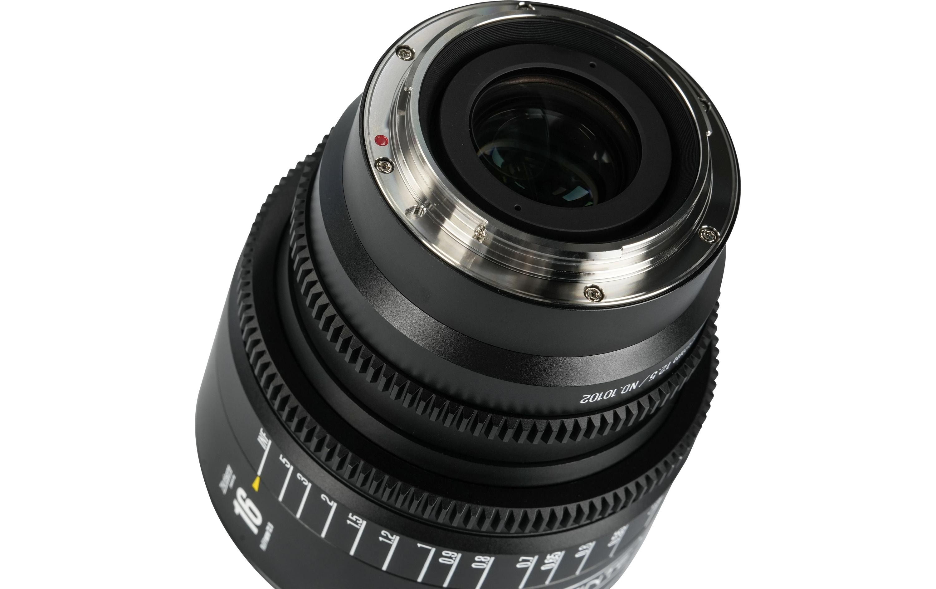 7Artisans Festbrennweite 16mm T/2.5 INFINTE Schwarz – Canon EF