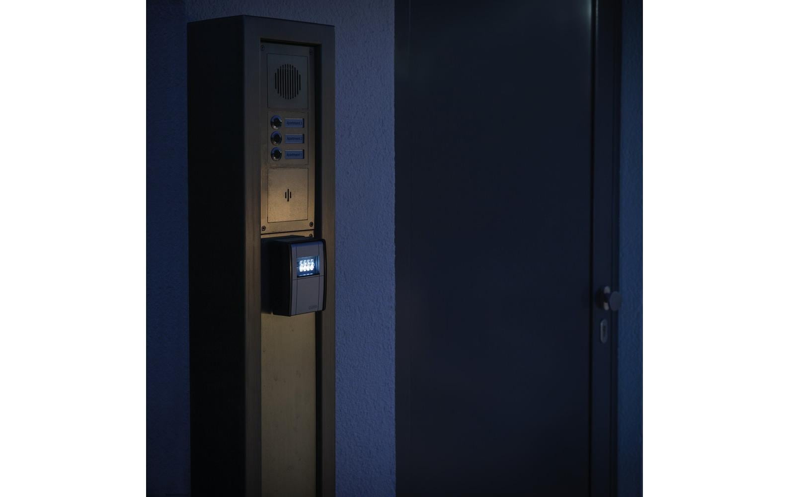 Abus Schlüsselschrank 787 BIG LED B Wandmontage KeyGarage Silber