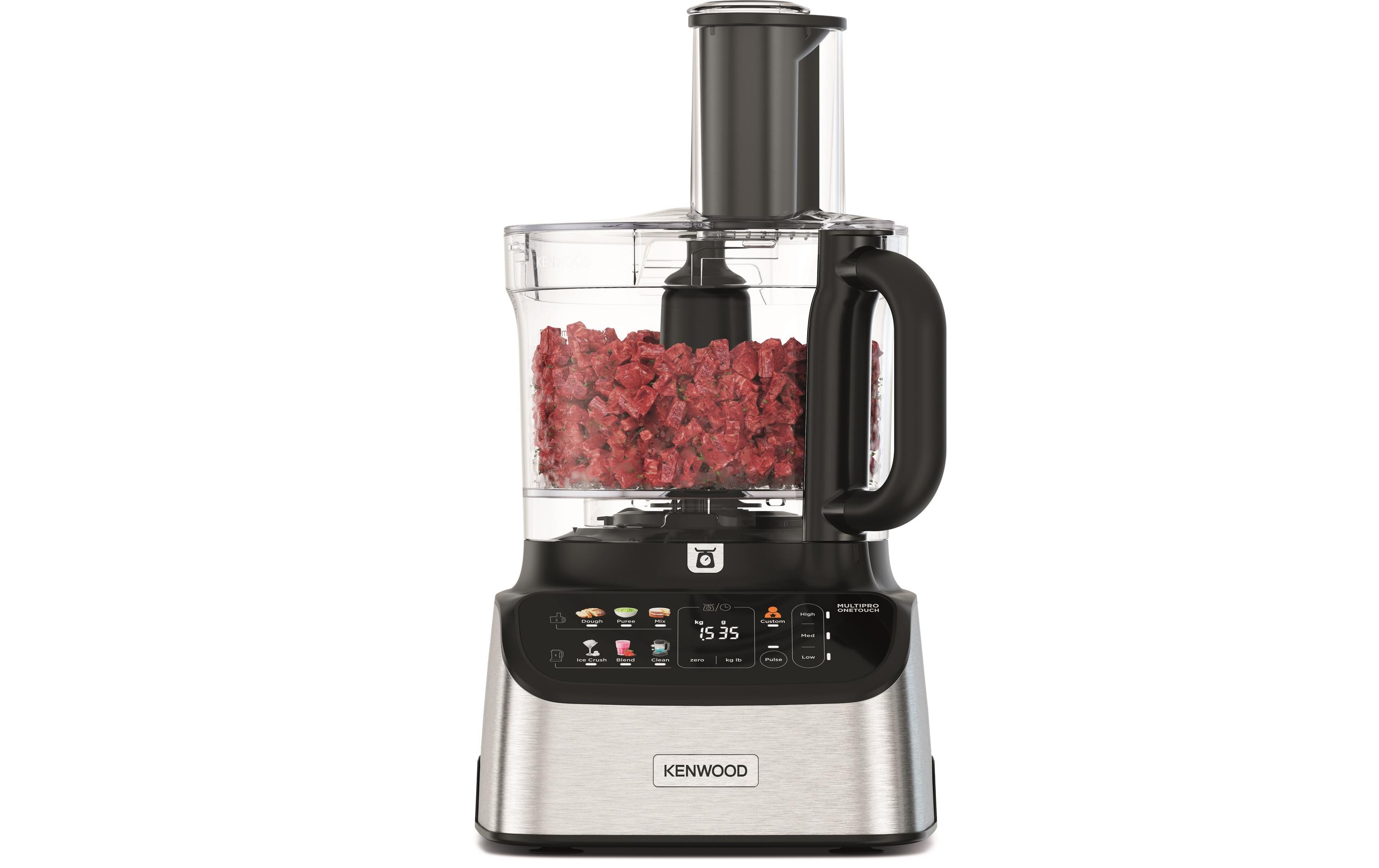 Kenwood Food Processor FDM73.480SS MultiPro One Touch Silber/Schwarz Kenwood Food Processor FDM73.480SS MultiPro One Touch Silber/Schwarz