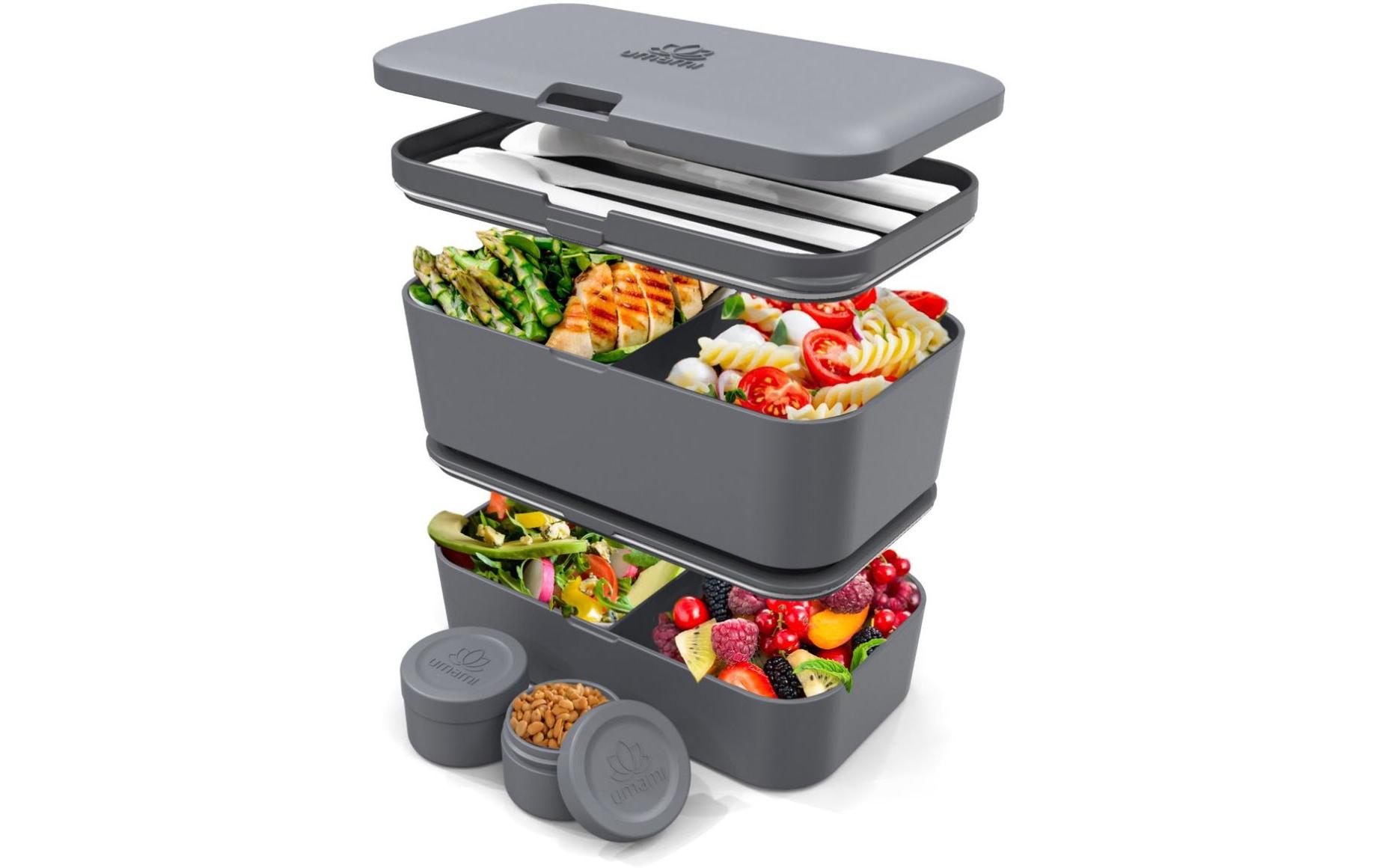 Umami Lunchbox Nestable L Carbon Gray