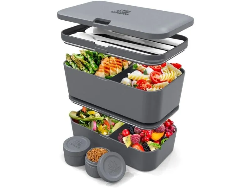 Umami Lunchbox Nestable L Carbon Gray Umami Lunchbox Nestable L Carbon Gray