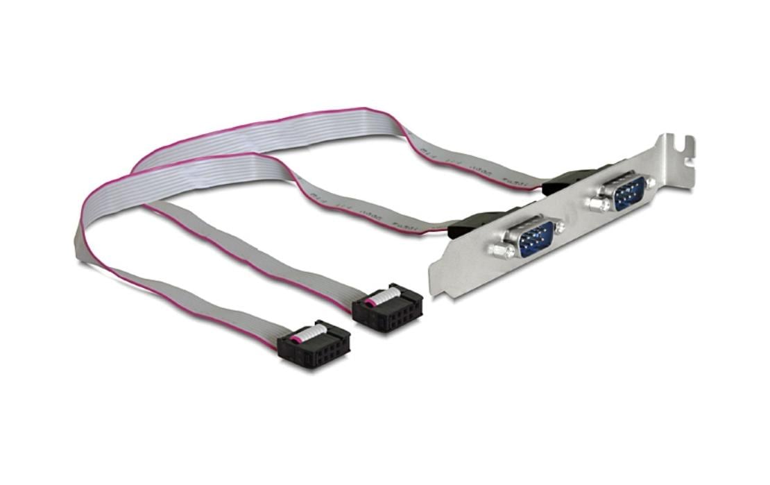 Delock Bracket 2x RS-232, 27 cm Delock Bracket 2x RS-232, 27 cm