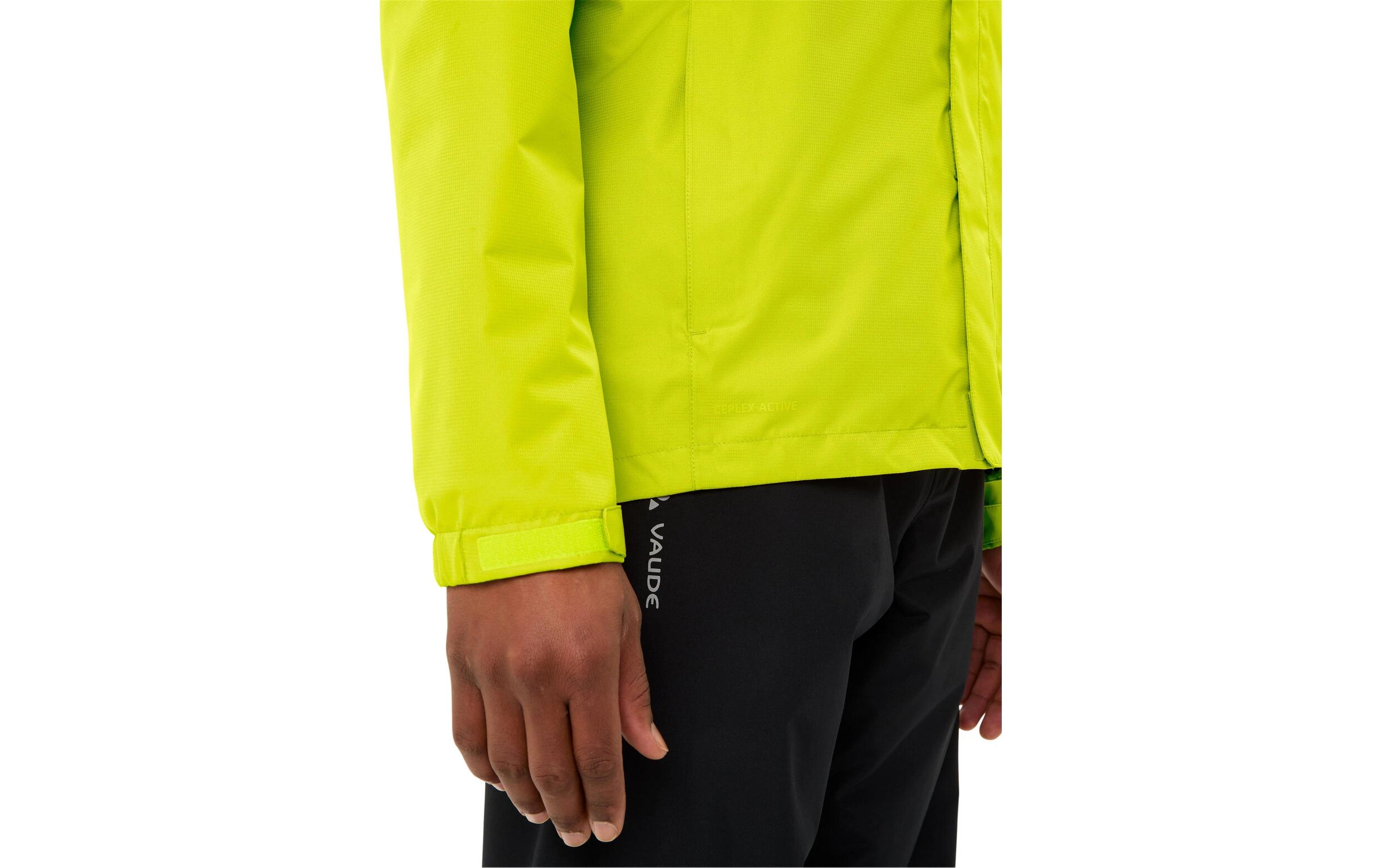 VAUDE Herren Regenjacke Me Escape Bike Light Hellgrün, Grösse L