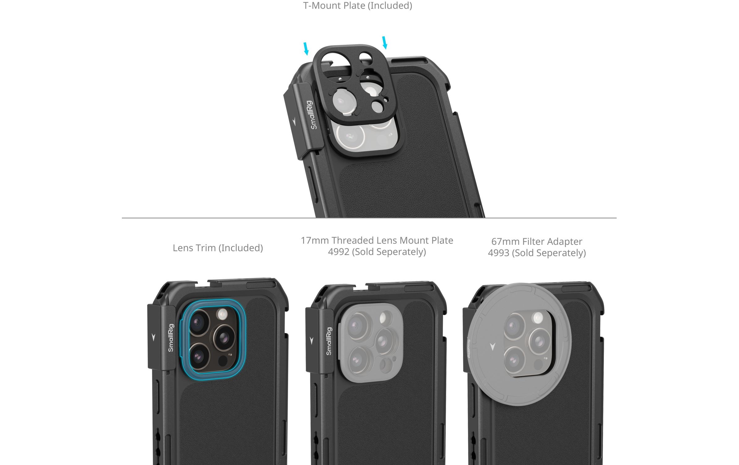 Smallrig Cage Flaggschiff-Edition für iPhone 16 Pro Max