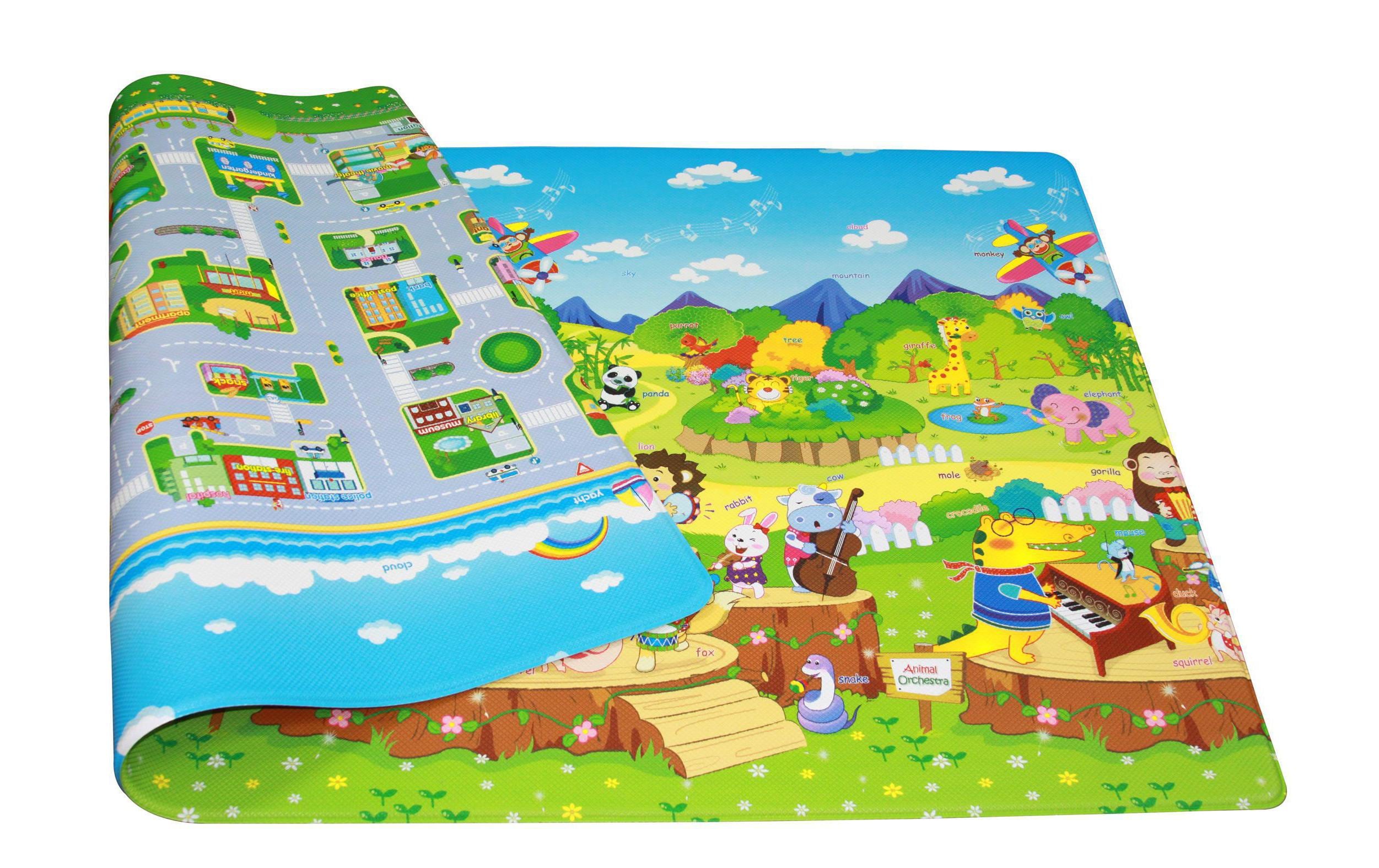 Dwinguler Spielmatte Animal Orchestra, 190 x 130 cm
