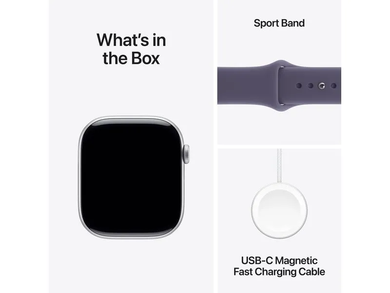 Apple Watch Series 11 46 mm GPS Silver Alu Sport Band M/L Apple Watch Series 11 46 mm GPS Silver Alu Sport Band M/L