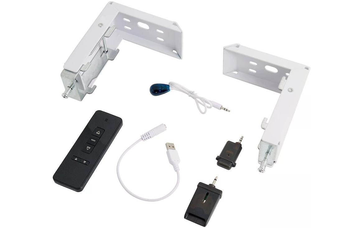 Celexon Motorleinwand HomeCinema Plus Tension 203.7x114.6 cm Weiss