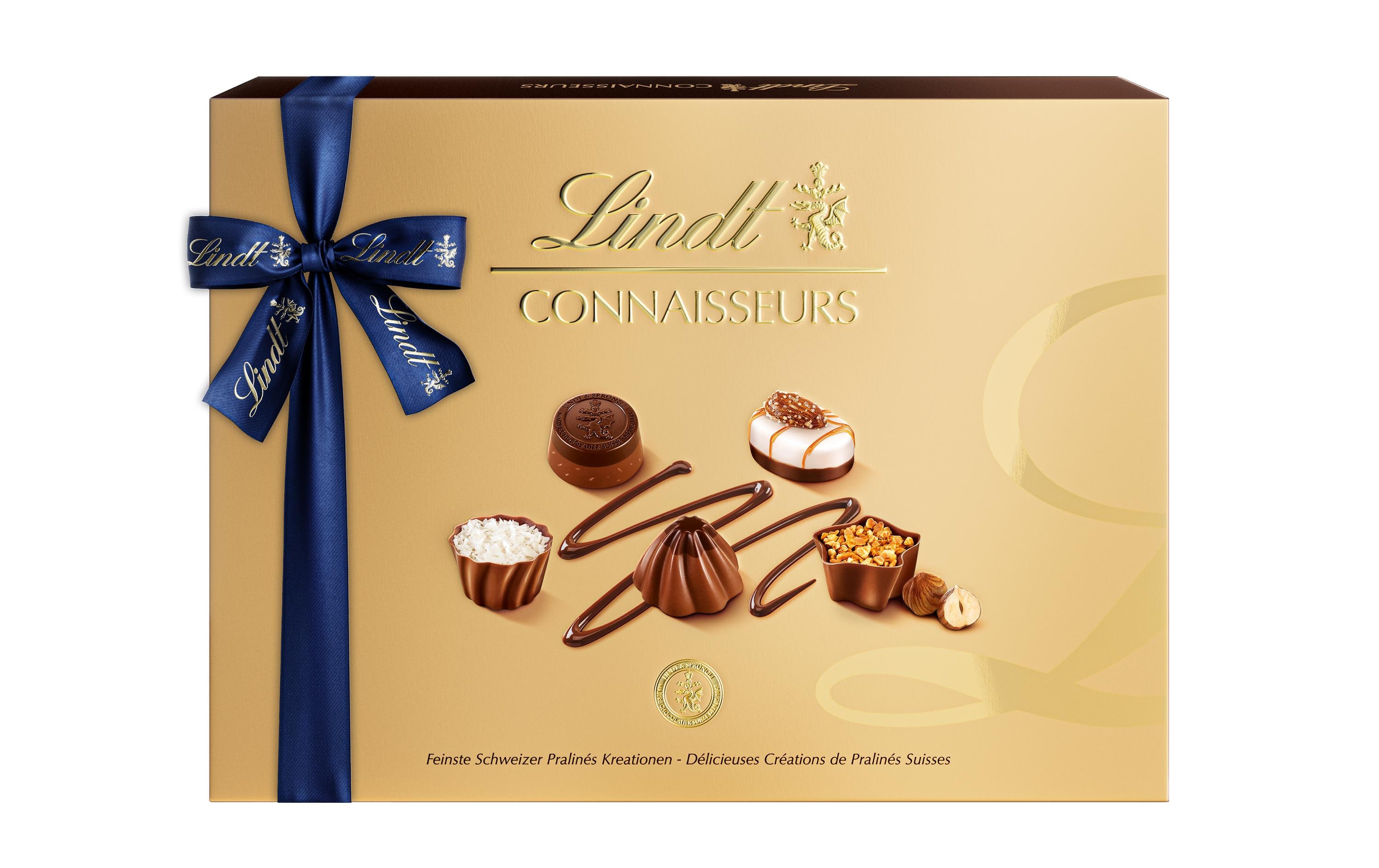 Lindt Schokoladen-Pralinen Connaisseurs assortiert 230 g Lindt Schokoladen-Pralinen Connaisseurs assortiert 230 g