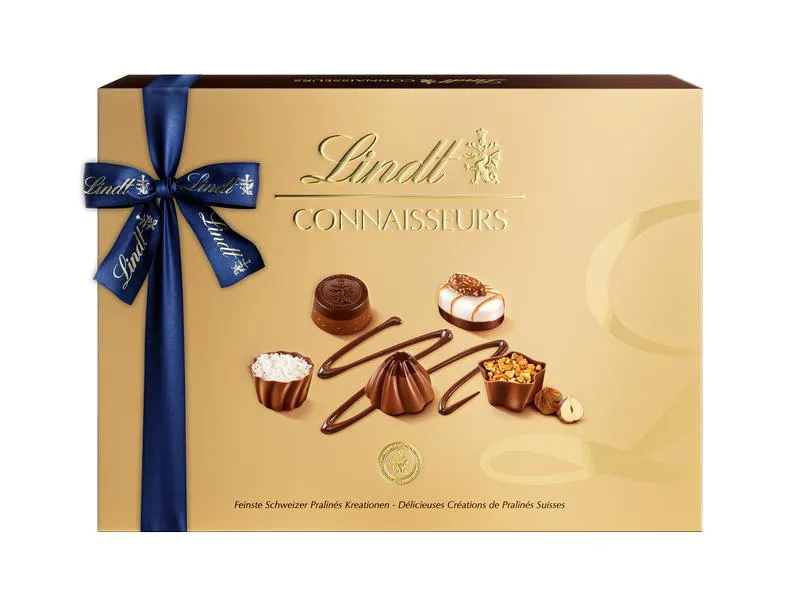 Lindt Schokoladen-Pralinen Connaisseurs assortiert 230 g Lindt Schokoladen-Pralinen Connaisseurs assortiert 230 g